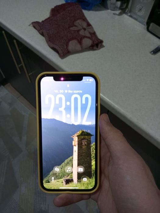 Iphone 12 pro темно синий 256 гб с коробкой