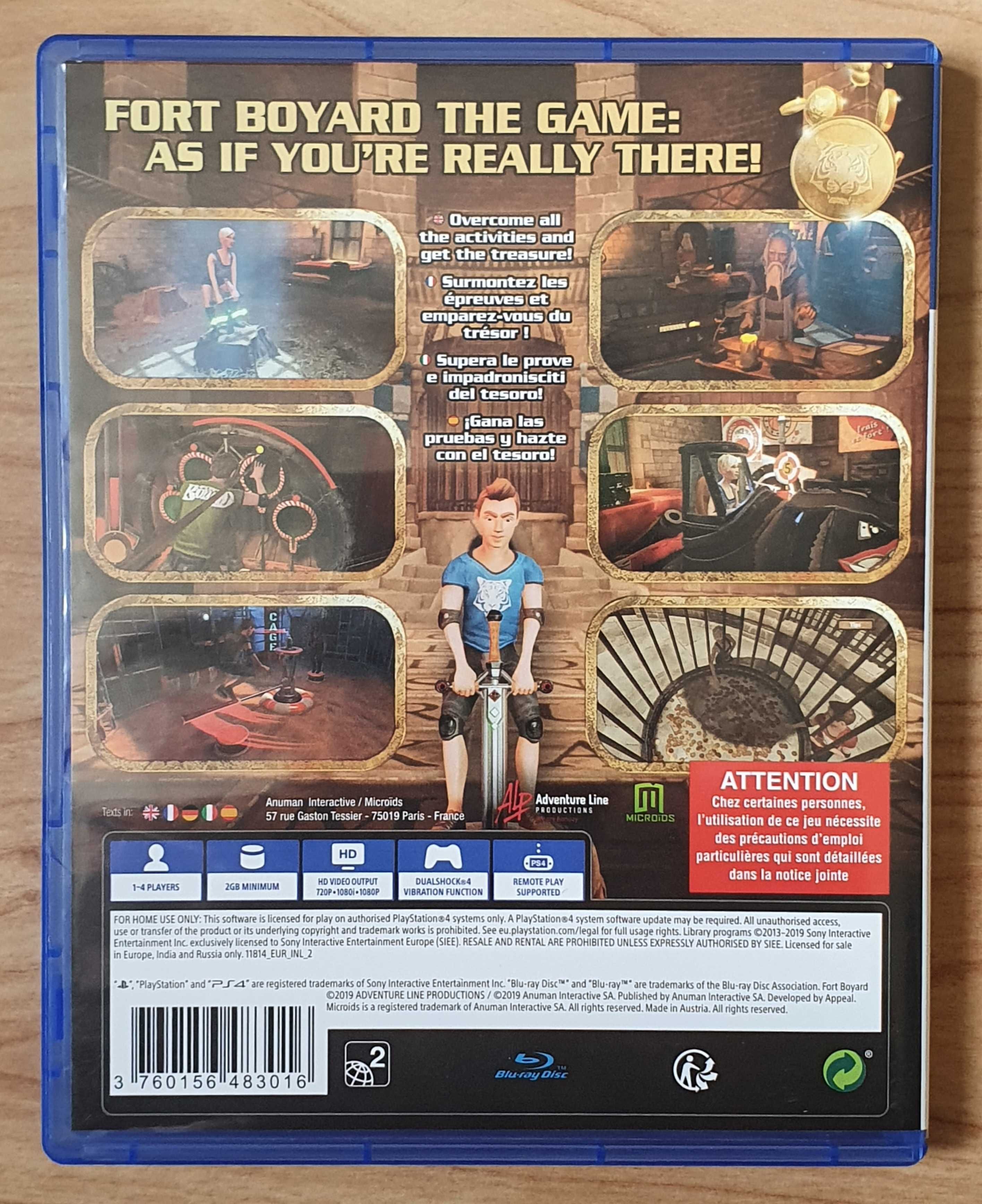 Fort Boyard PS4 Playstation 4 Плейстейшън 5 PS диск игра