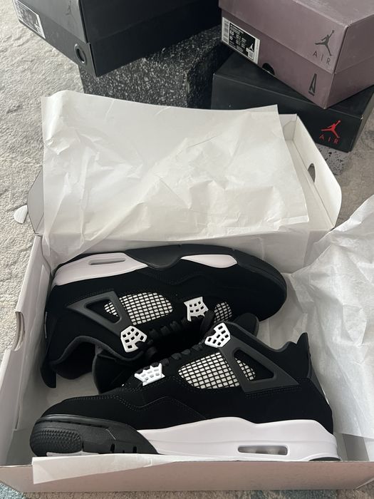 Jordan Retro 4 White Thunder