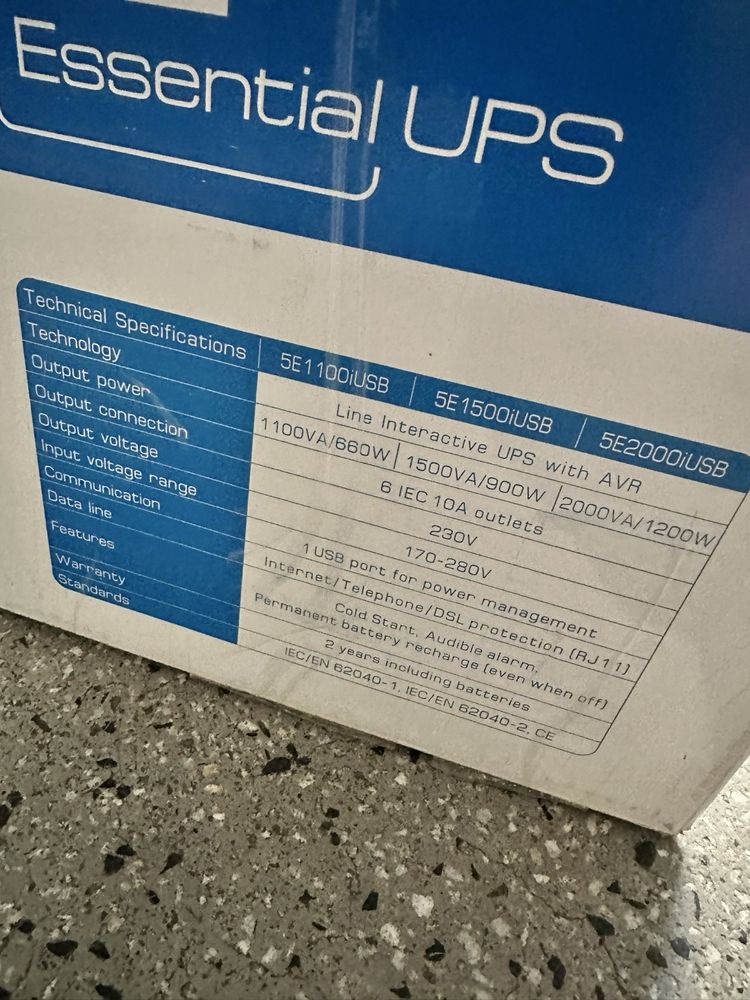 Ups Eaton 2000 VA с кашона му