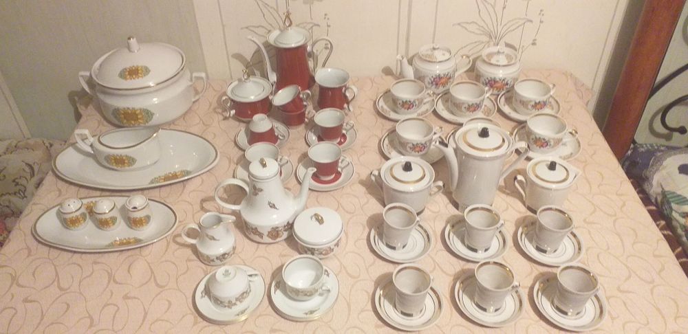 Сервизы СССР и ГДР