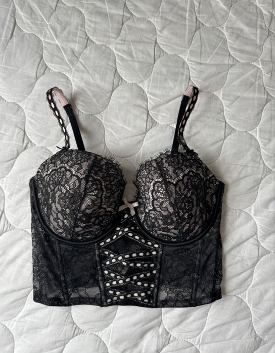 Victoria’s Secret corset Lightly lined colectia dream angel negru