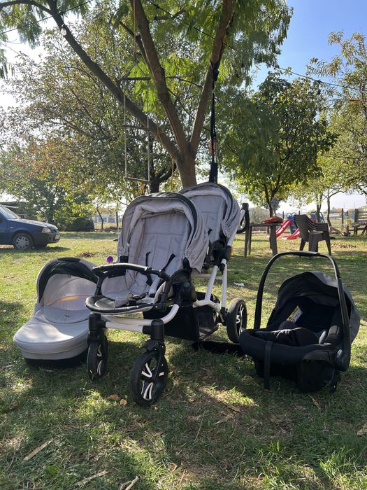 Carucior gemeni 2 in 1 Bebetto