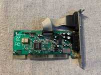 Placa sunet PCI Crystal CX4235X3 cu porturi audio si gameport retro