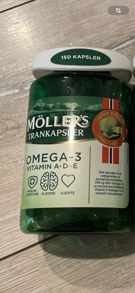 Omega 3 mollers ulei peste