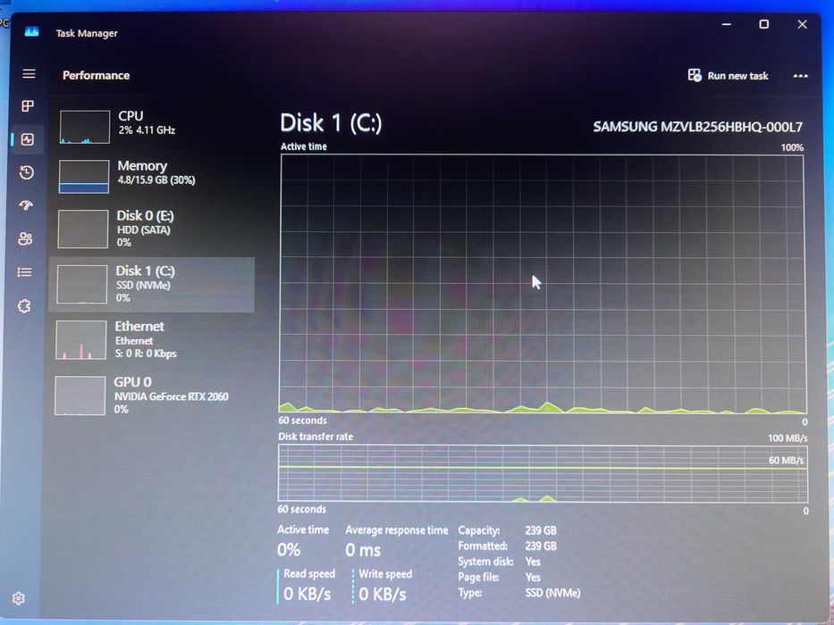 Gaming PC 5600X-2060-16GB-256