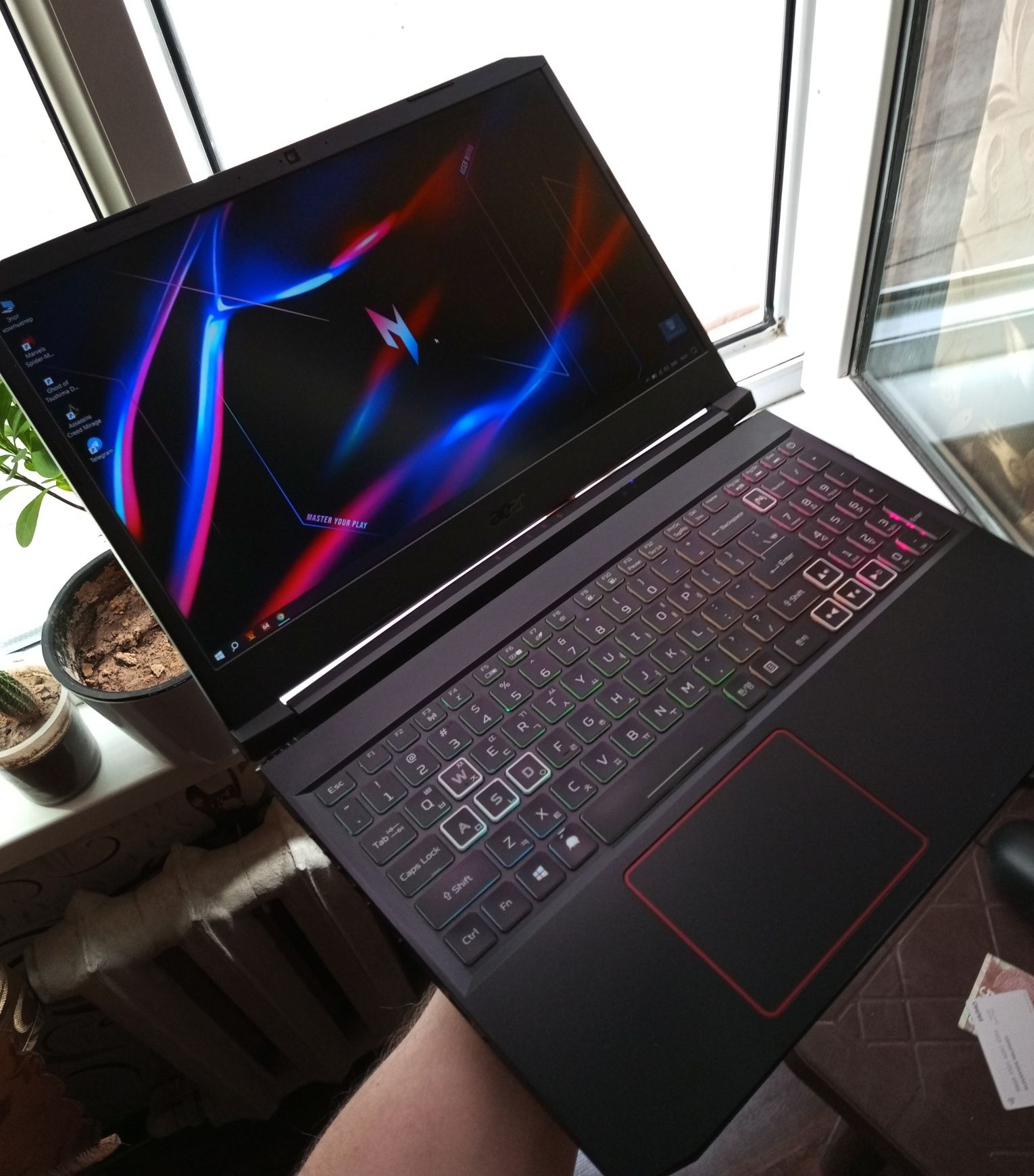 Acer NITRO 5 GAMING Ssd 1TB+256Gb/DDR 6/Core i5. Мощный игровой