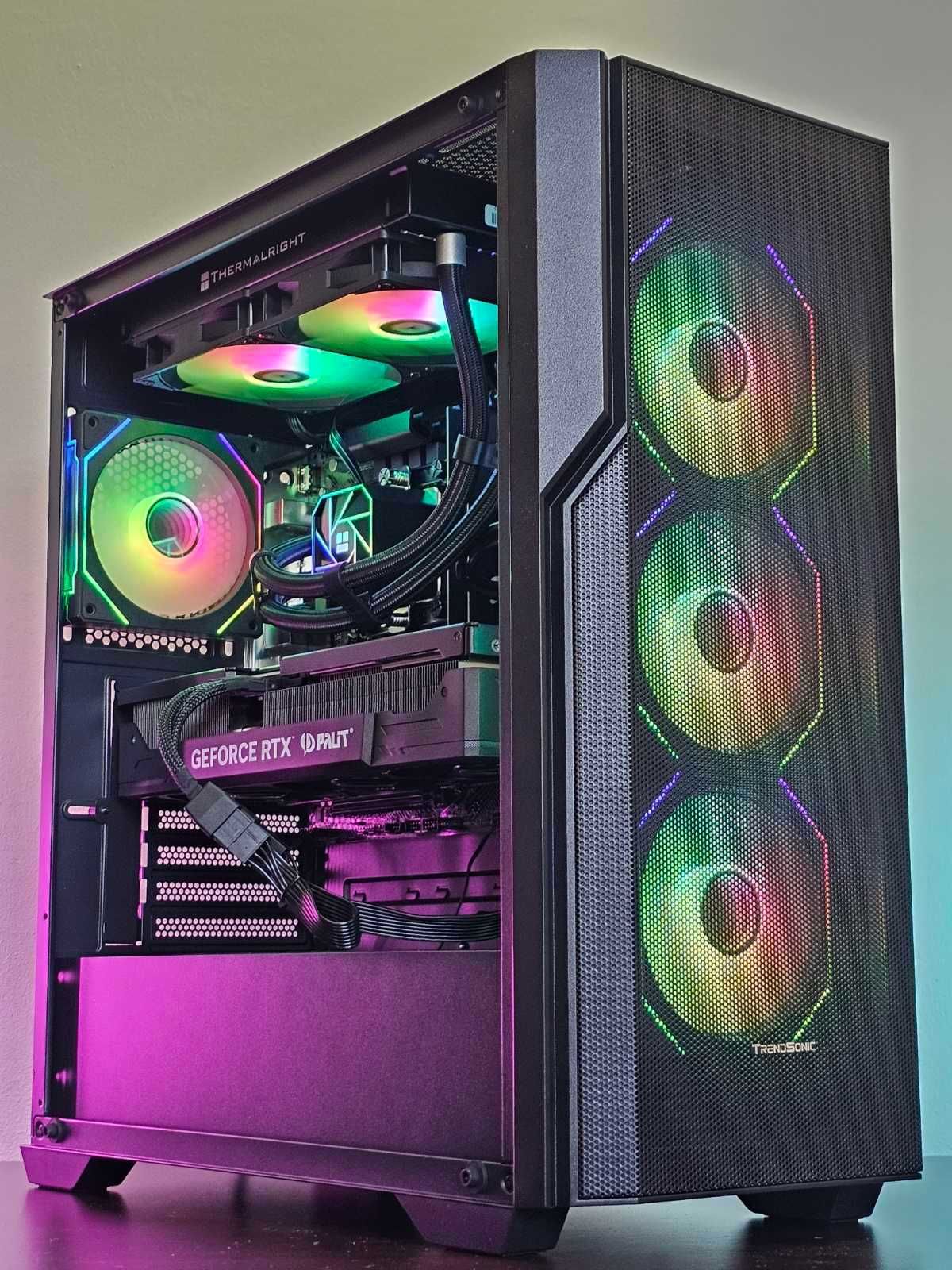 Core i5-14600KF/RTX 4070Ti Super 16GB/RAM 32GB/Чисто Нов+Гаранция