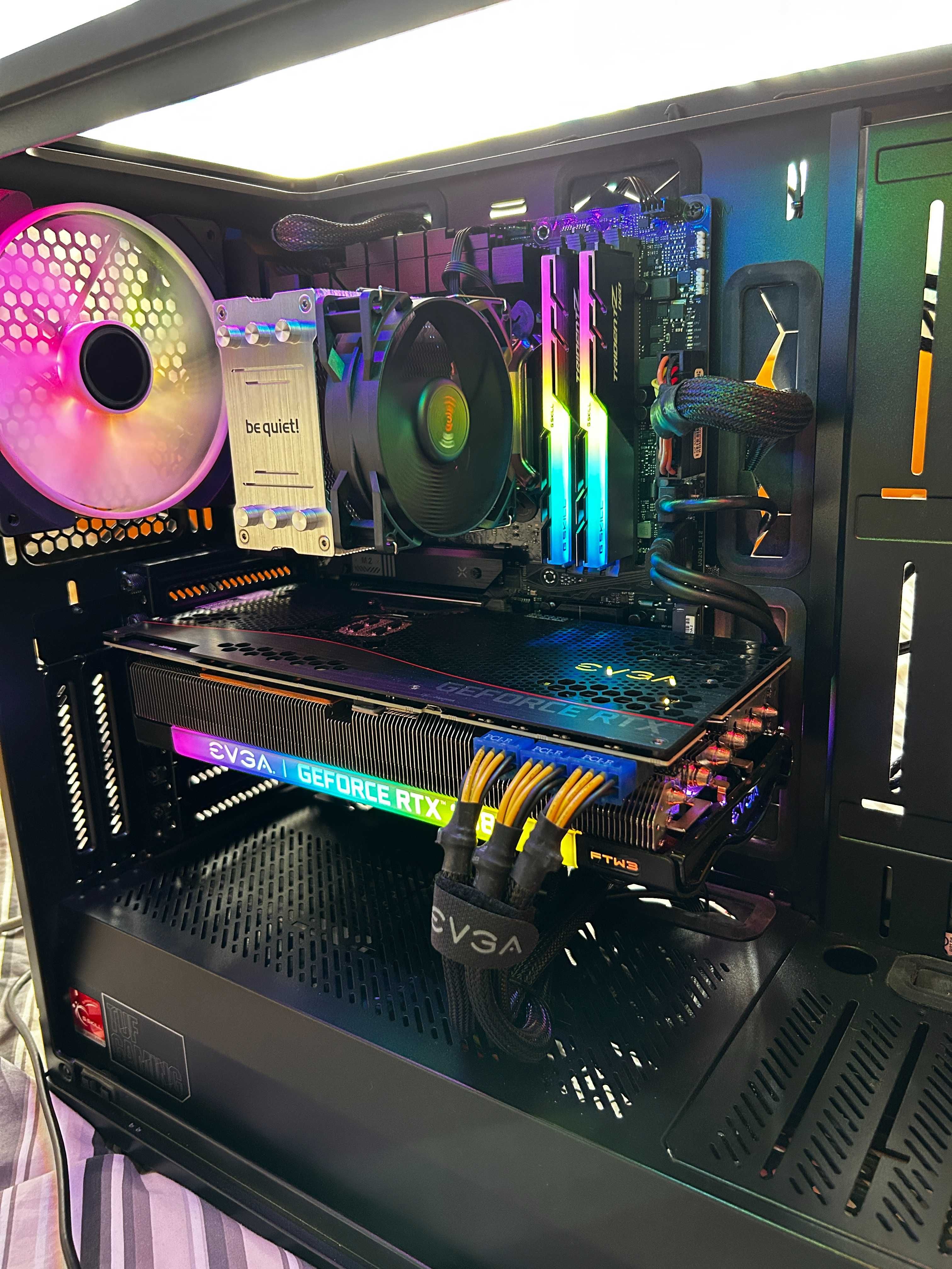 Геймърски i7 12700K/RTX 3080/32gb рам/Nvme+hdd 3,5tb/Fractal Desing