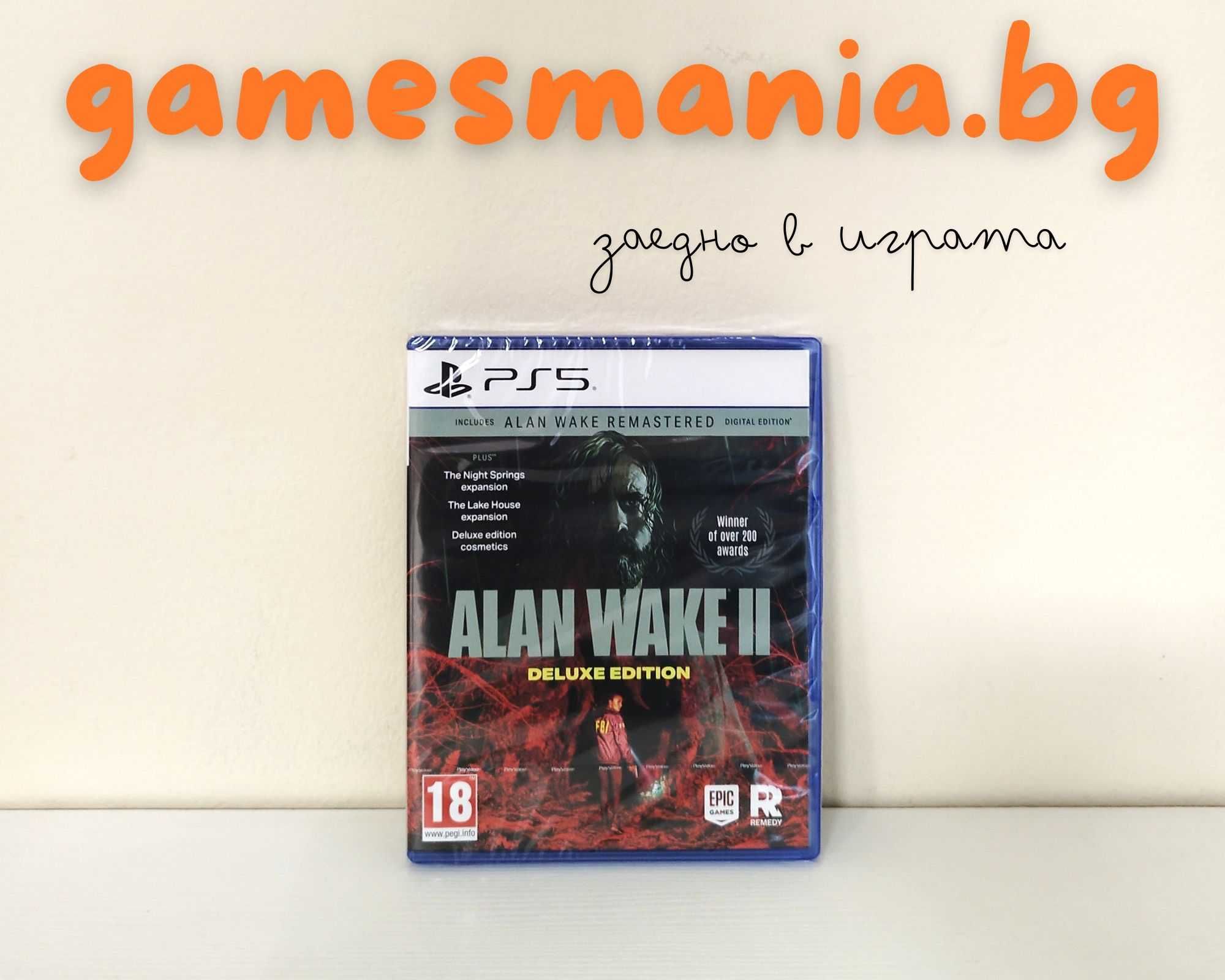 [ps5] СУПЕР цена ! Alan Wake 2 - Deluxe Edition / чисто НОВИ