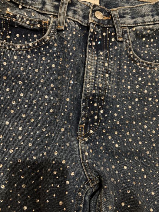 Дънки с камъчета ZARA‼️