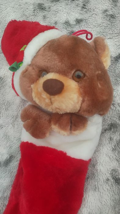 Плюшени еленчета и плюшено мече чорапче