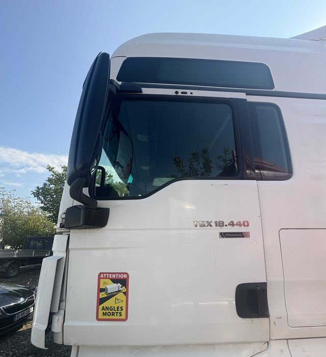 Ușă dreapta completa man tgx original alb 81626004118