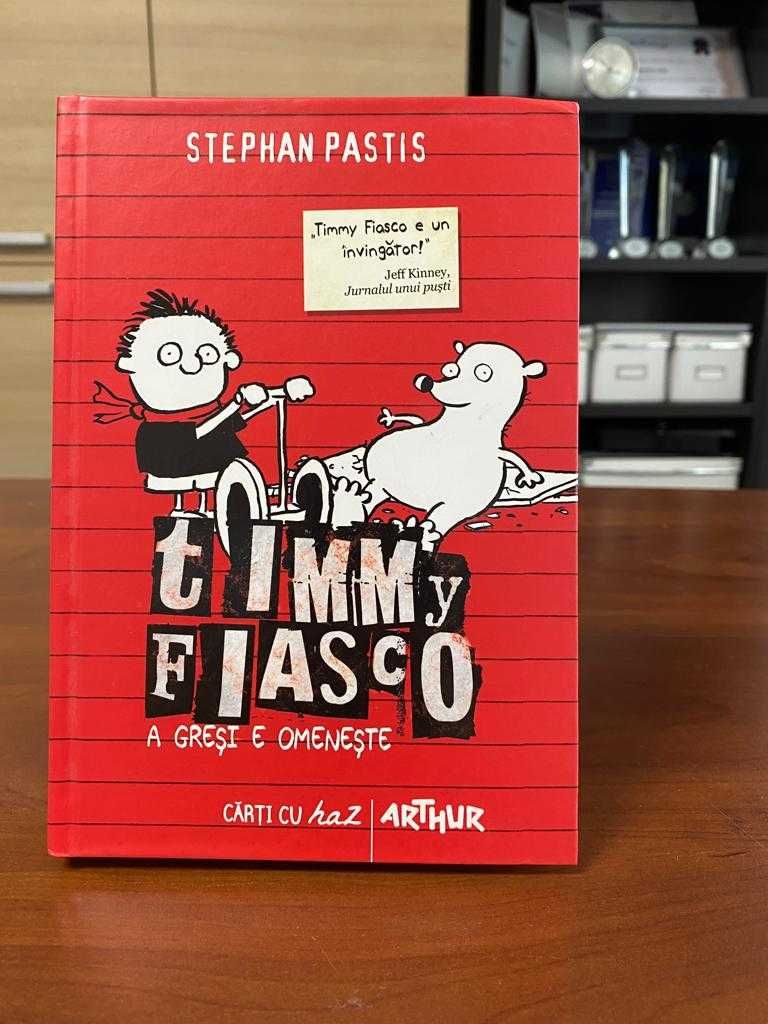 Carti Jim Nasturel + Timmy Fiasco editura Arthur