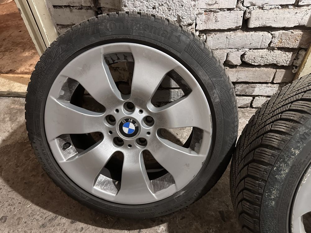 BMW джанти с гуми 225/45/17 continental winter contact TS860