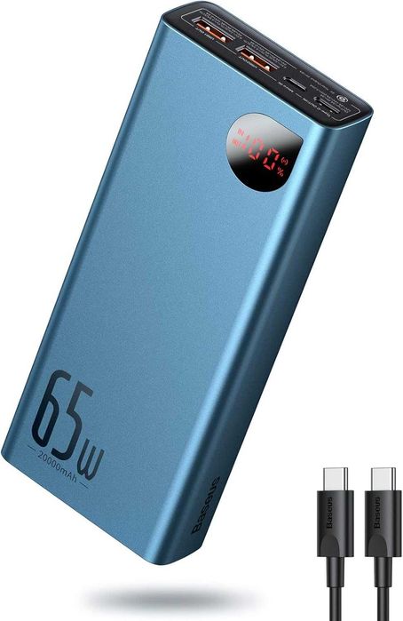 Baseus Laptop Power Bank 65WT 20000mAh 3-Output