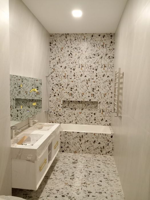 Кафель ишларини сифатли бажарамиз