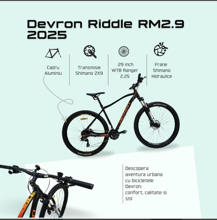 Bicicleta Mtb Devron Riddle,29 inch
