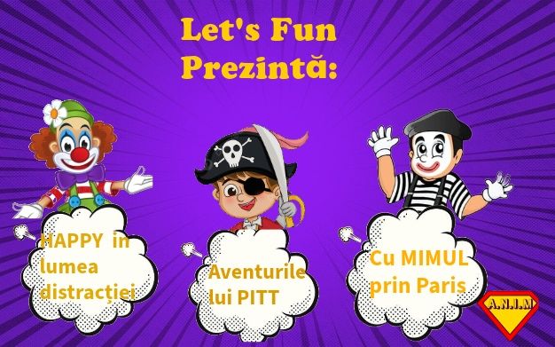 Entertainer/ Animator  petreceri pentru copii