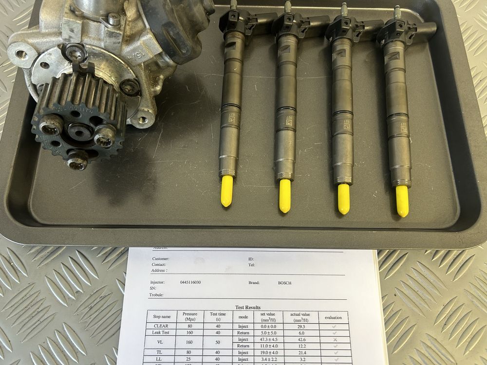 Дюзи и ГНП за vw,audi,seat,skoda2.0tdi 140кс/170кс стендовани!