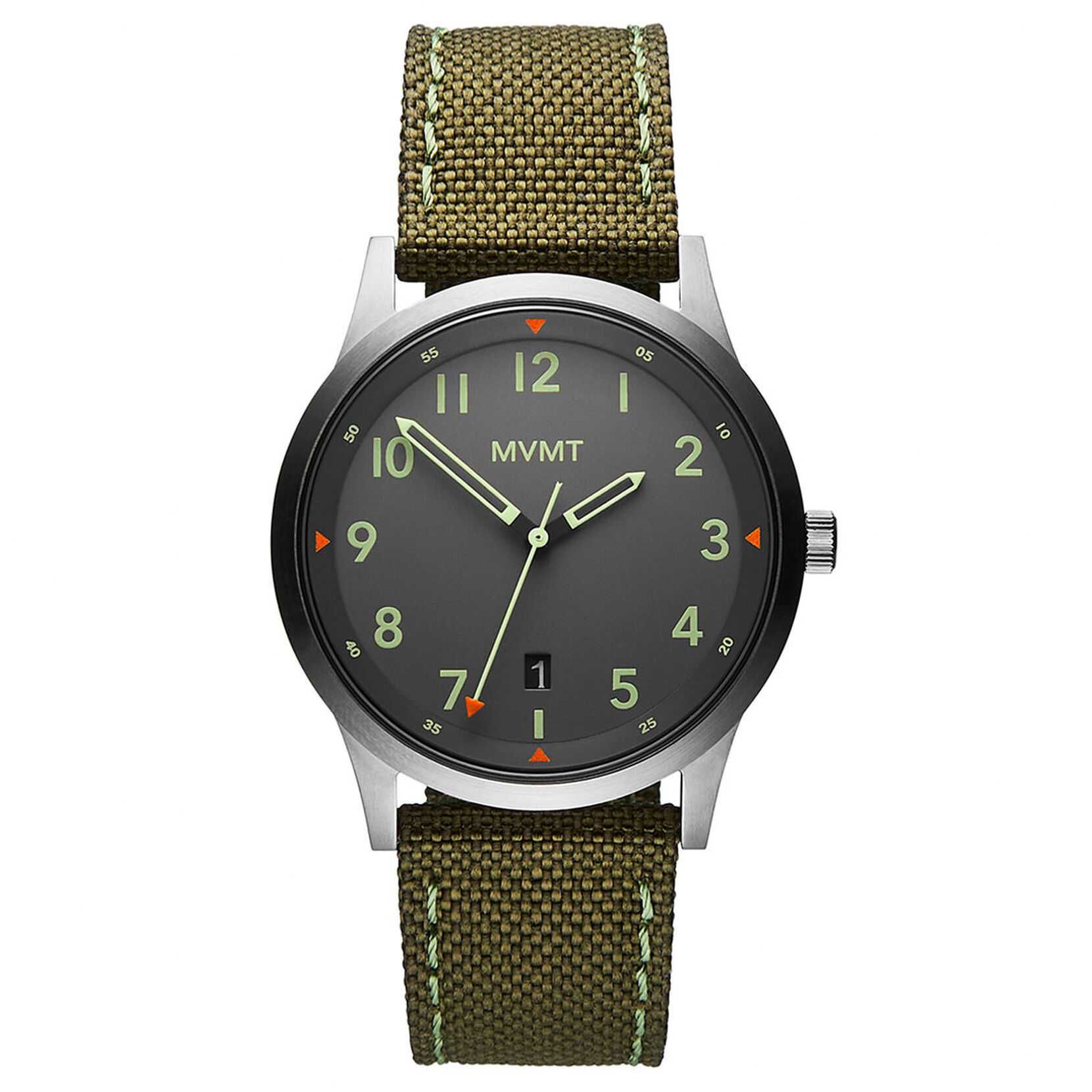 Часовник  MVMT Field, AT Green, 41 mm