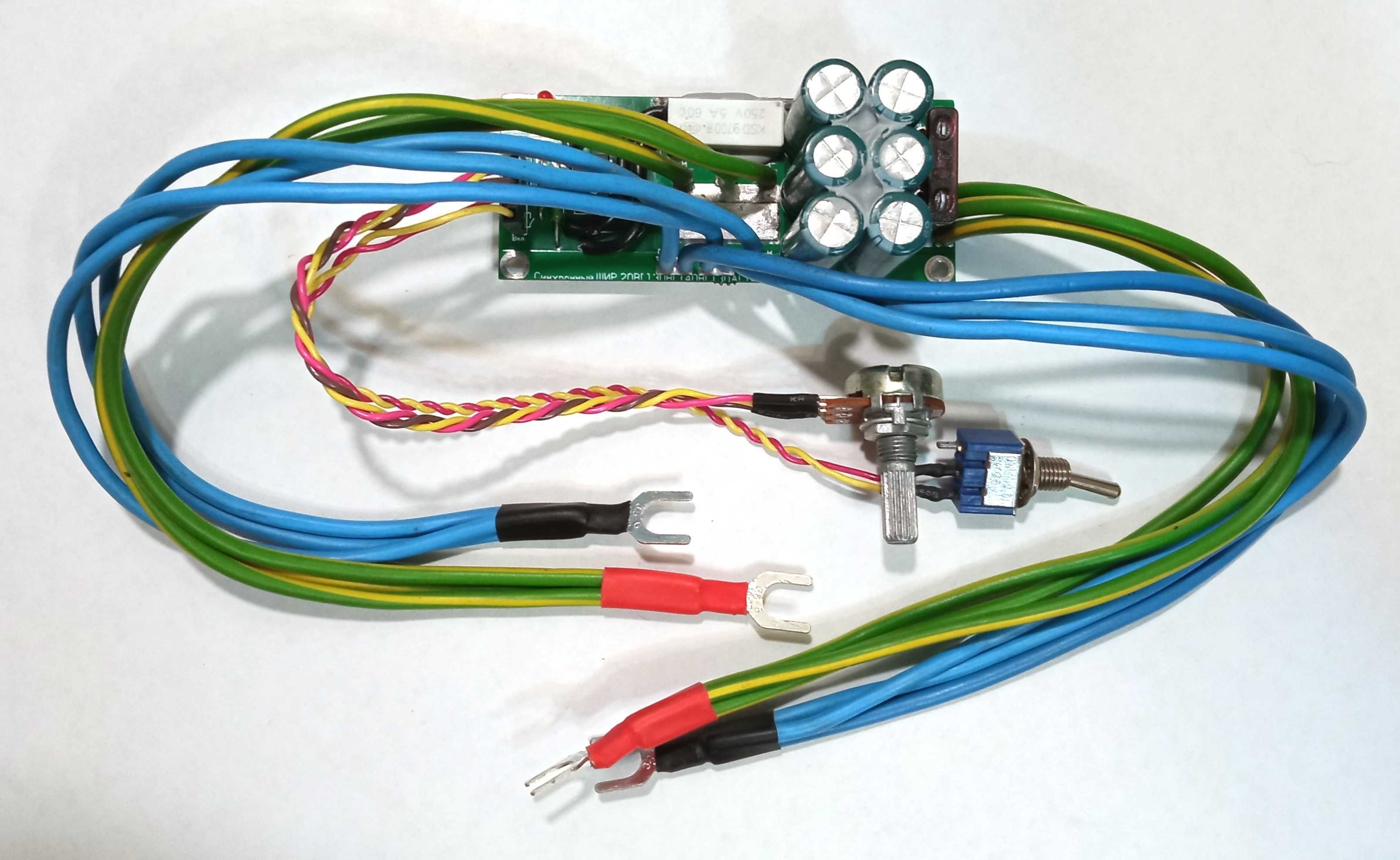 Импульсный (ШИМ, PWM) регулятор оборотов для моторов постоянного тока
