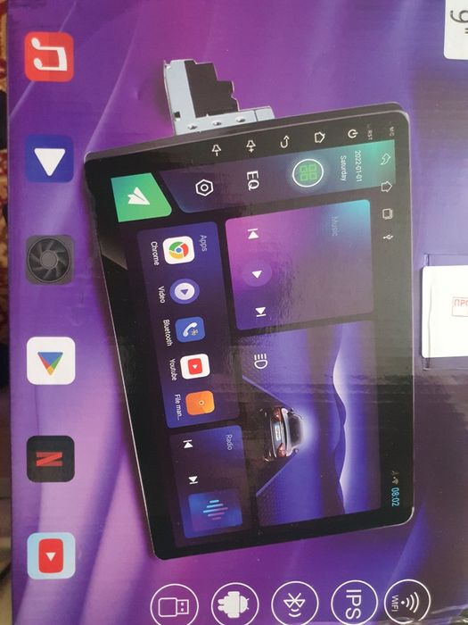 Продам автомагнитолу новая
