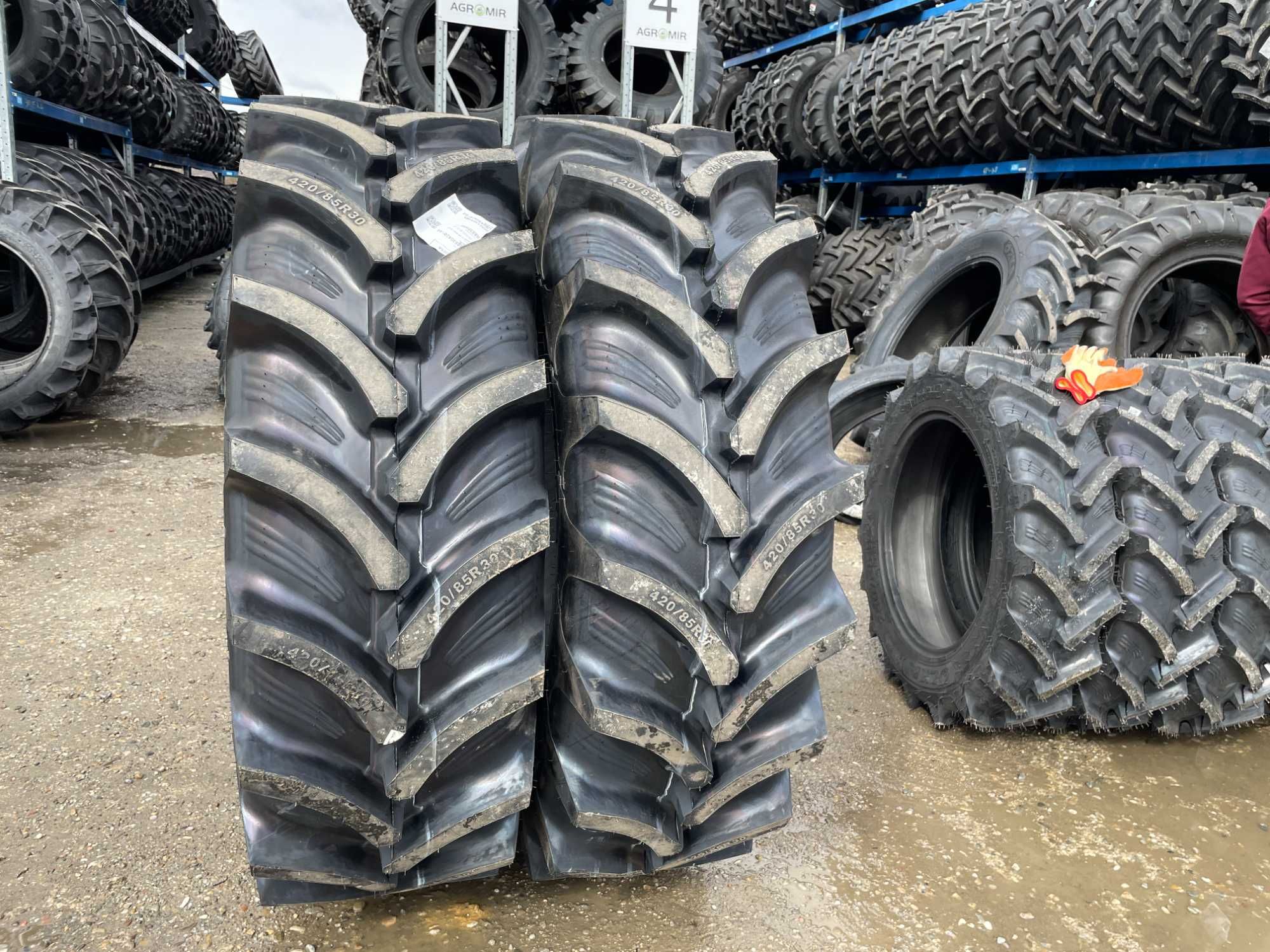 420/85R30 Cauciucuri noi marca OZKA Anvelope de TRACTOR 16.9-30