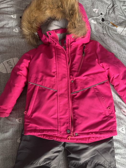 Зимний комбинезон для девочки