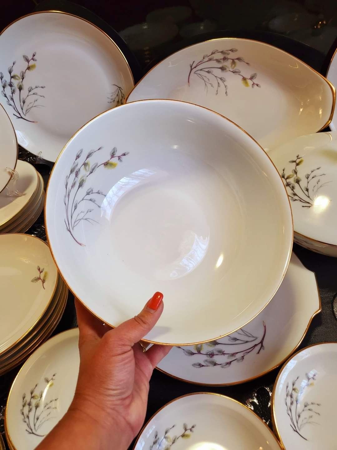 Френски сервиз за хранене и кафе Limoges