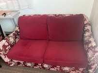 Vând canapea extensibila se face pat pt 2 persoane lenjer !