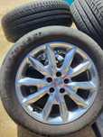 Roti complete jeep 18', jante, anvelope continental vara, senzori