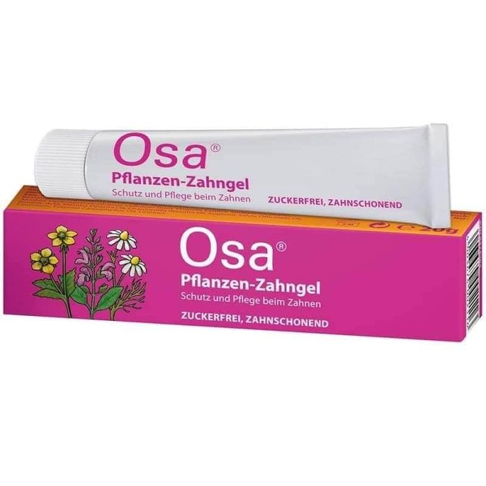 Osa gel pt erupții dentare