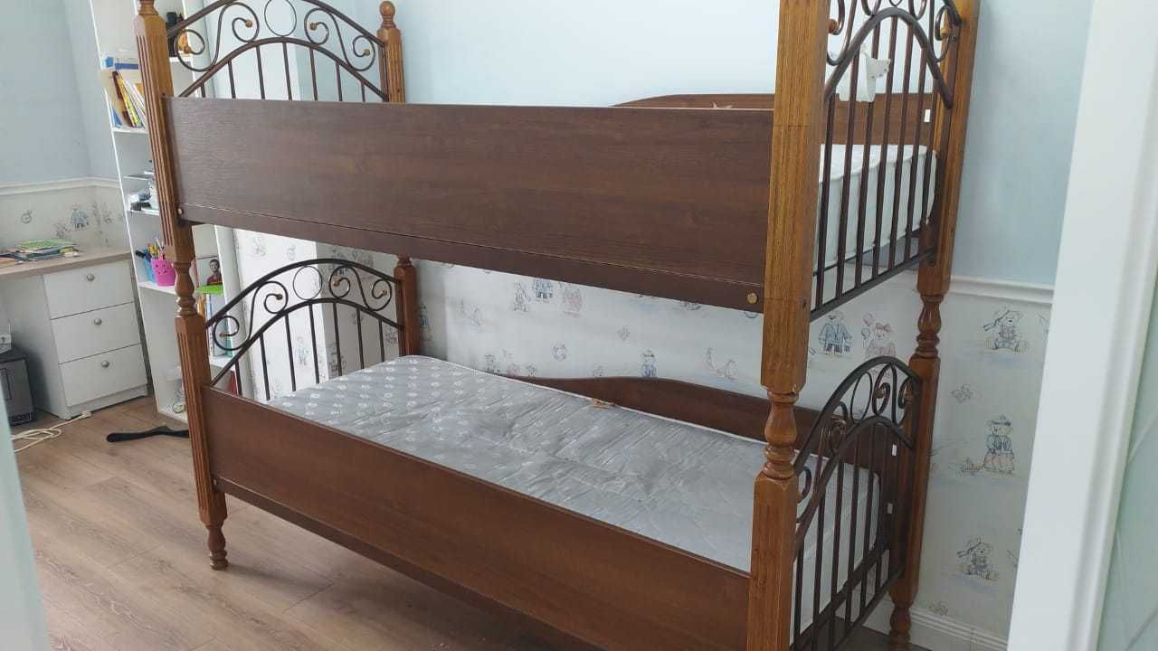 2-ярусная кровать как для взрослых так и для детей