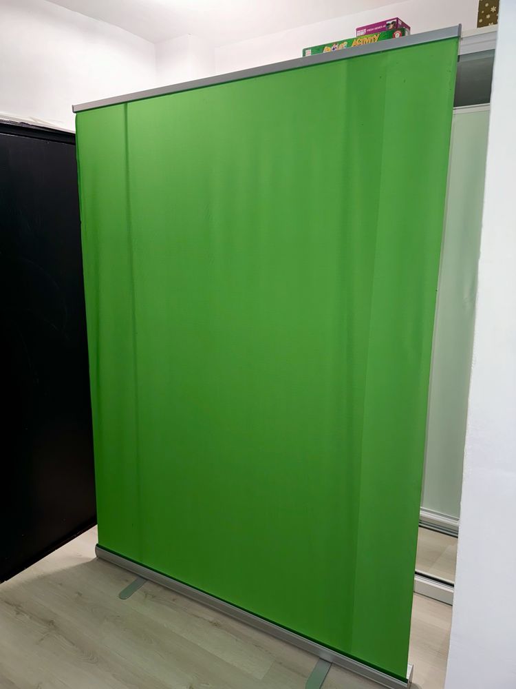 Green screen ecran verde