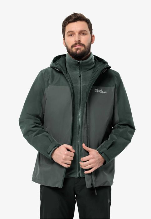 Jack Wolfskin Taubenberg 3in1 - Оригинално мъжко яке 3в1 размер M