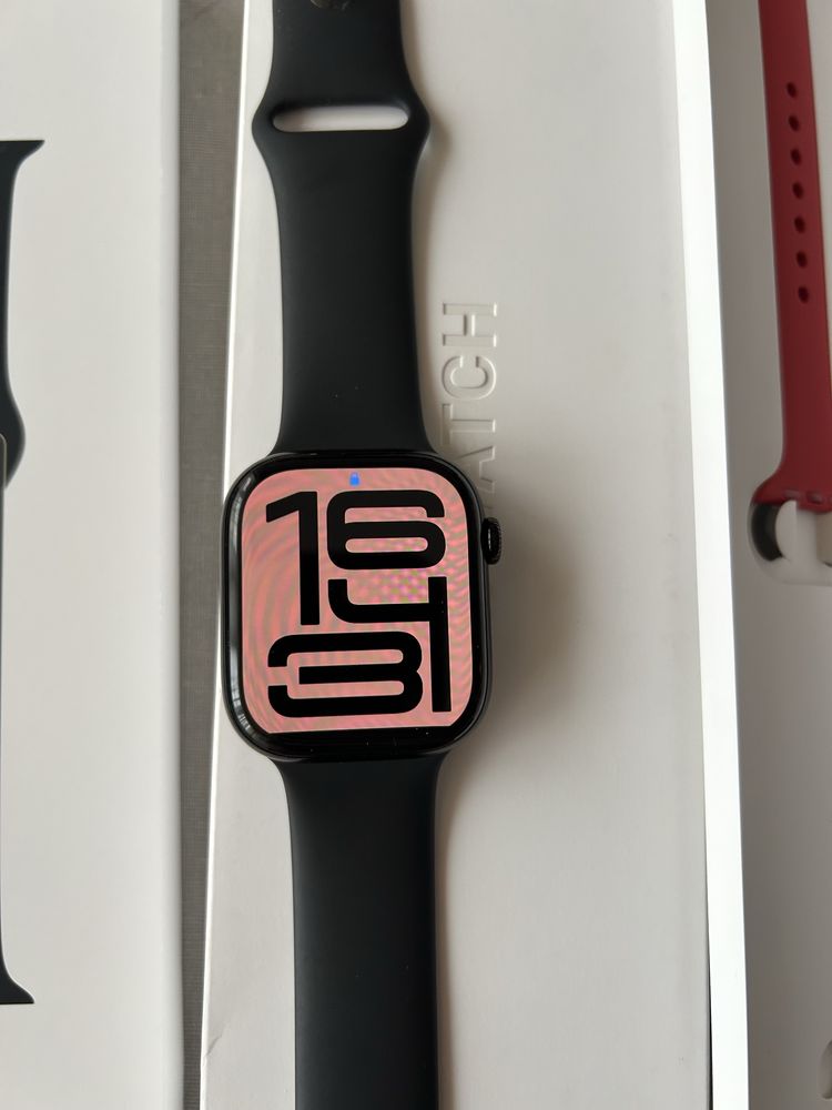 Apple Watch Series 10 46mm Jet Black Al Black SB M/L GPS