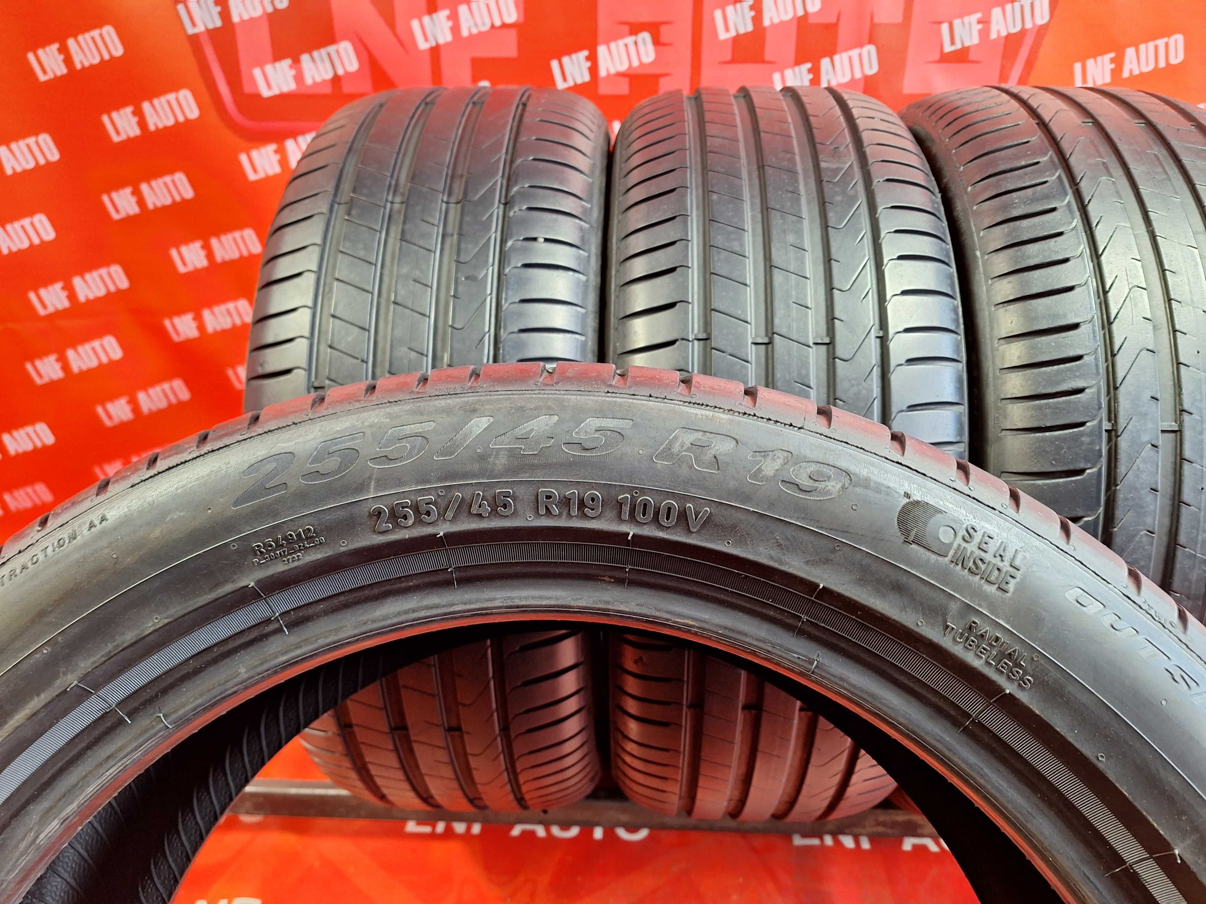 Anvelope de VARA - 255/45/19 - PIRELLI - 7 MM - DOT 2021 - SEAL INSIDE