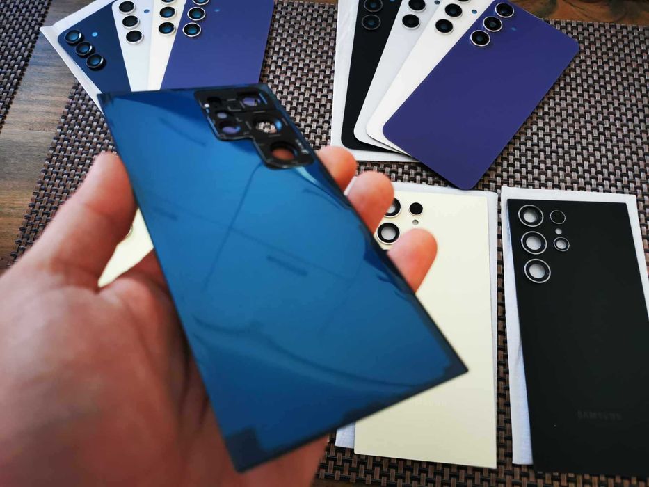 Capac spate + adeziv geam lentila camere Samsung S24 / PLUS / ULTRA
