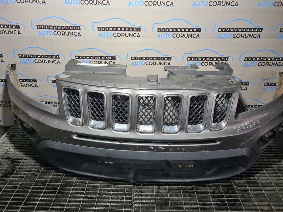 Bara fata Jeep Compass 2011 - 2015 ARGINTIU (809) model fara spalatoare far