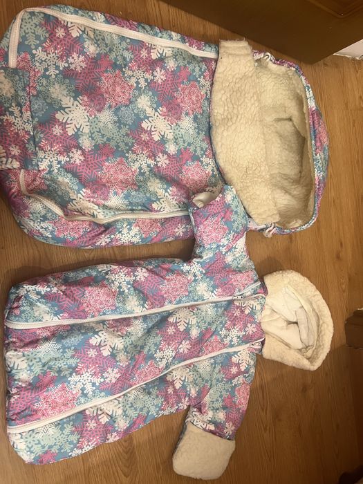 Конверт для новорожденных на зимную прогулку һимой будет очень тепло .