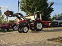 Tractoras minitractor 4x4 incarcator frontal 25 cai