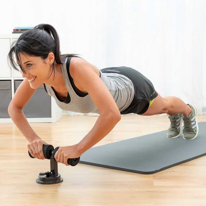 Bara abdomene cu ventuza manere din spuma si 3 reglaje de inaltime