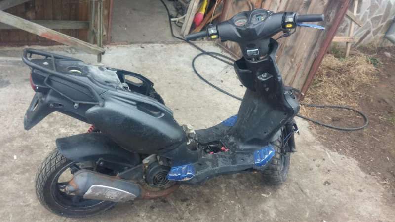 PGO Big Max 50 и PGO PMX 50 на части