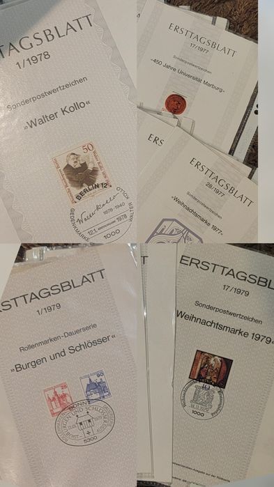 Намалена цена на Първодневни листи 1975- 1979 - 220бр