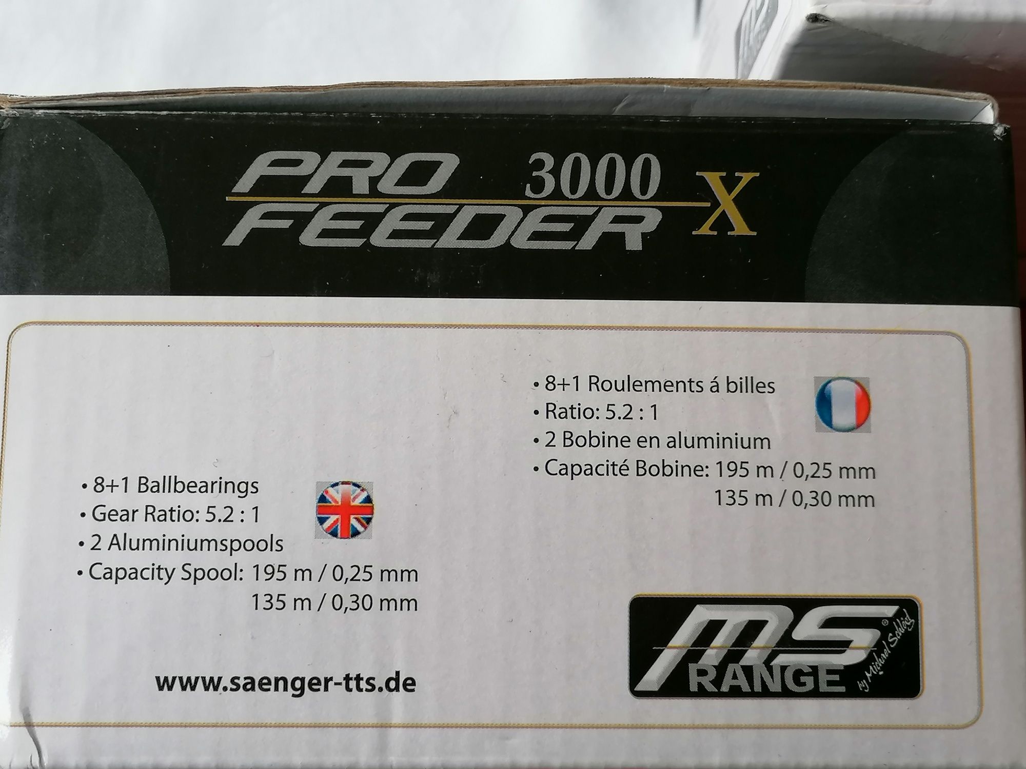 Set 2 mulinete MS RANGE Pro Feeder 3000 X