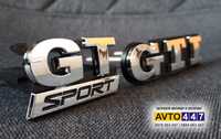 Емблема GT Sport и GTI Vw Golf Passat Polo UP