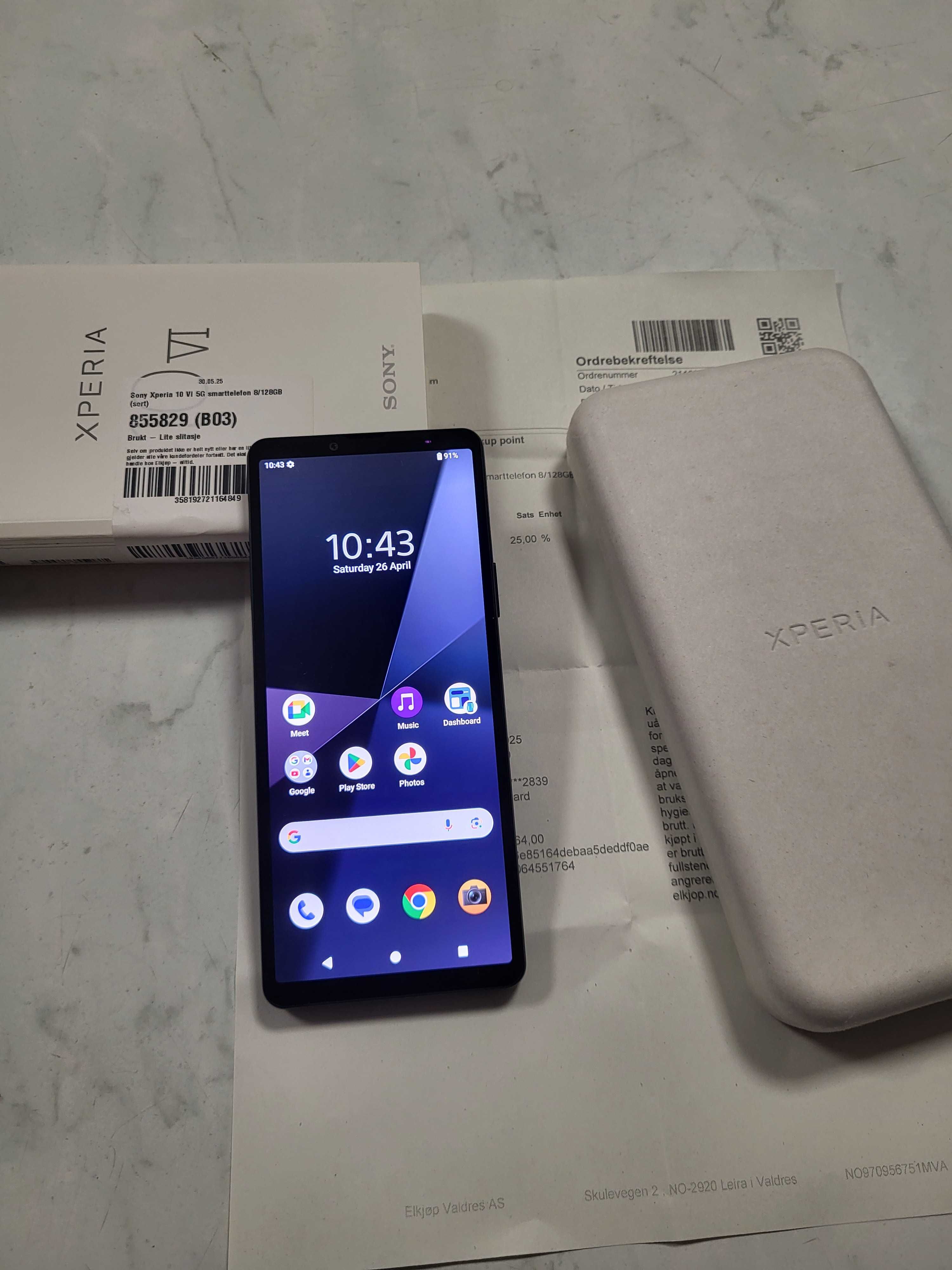 Sony Xperia 10 VI чисто нов!