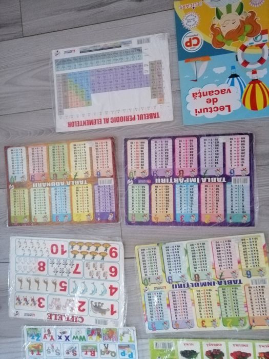 Super fise educative invatare litere alfabet numere animale anotimpuri