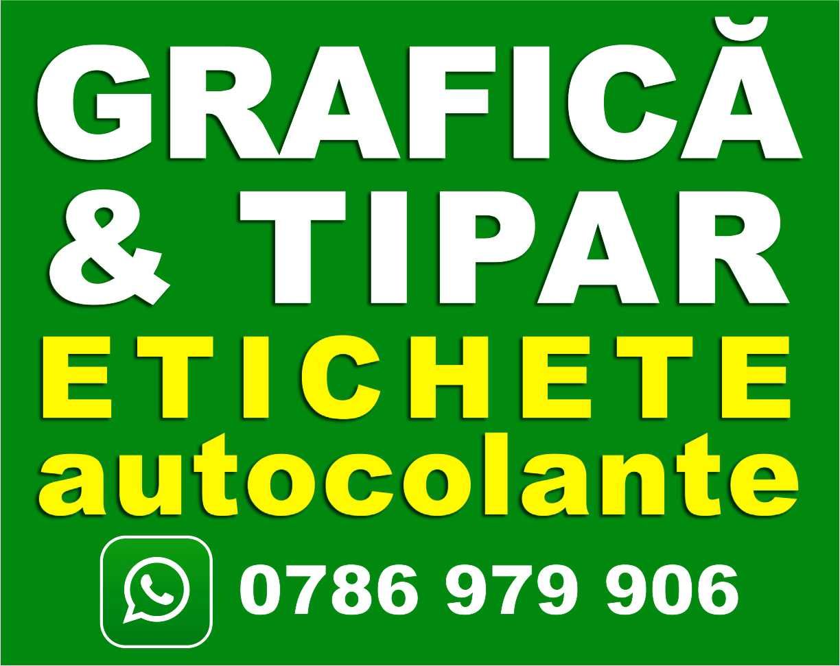 Etichete autocolante rola sau coala | Grafica | Tipar | Orice tiraj |